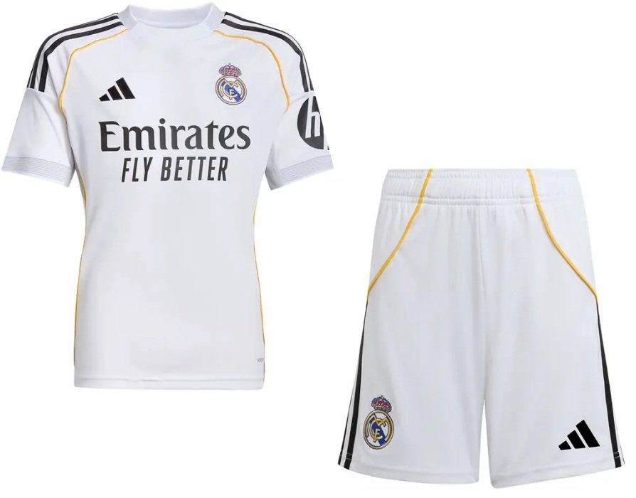 Kit infantil I Real Madrid 2025 2026 Adidas oficial 